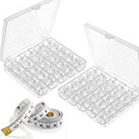 Canillas Maquina Coser- Qfun 50 Piezas Canillas Maquina Coser Singer Brother Janone Singer Alfa Universal Transparente…